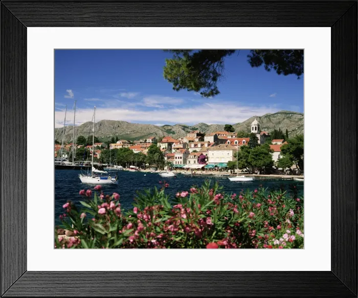 Framed Print : The Old Town, Cavtat, Dubrovnik Riviera, Dalmatia, Dalmatian coast, Croatia, Europe Framed Print : The Old Town, Cavtat, Dubrovnik Riviera, Dalmatia, Dalmatian coast, Croatia, Europe