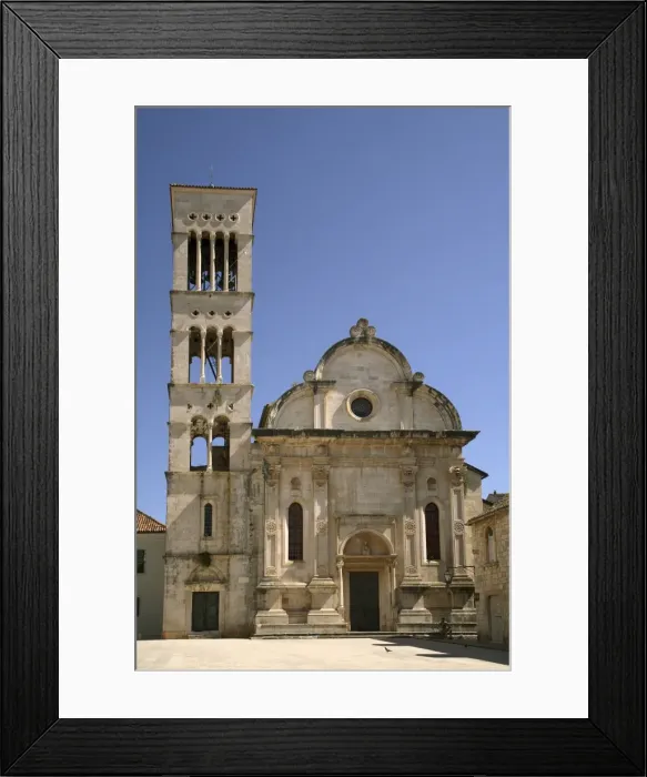 Framed Print : St. Stephens cathedral, Hvar, Dalmatia, Croatia, Europe Framed Print : St. Stephens cathedral, Hvar, Dalmatia, Croatia, Europe