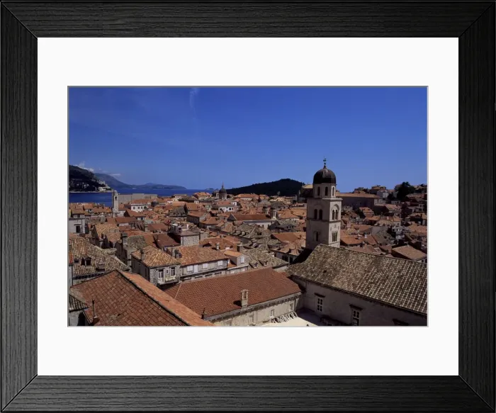 Framed Print : The Old City, Dubrovnik, UNESCO World Heritage Site, Dalmatia, Croatia, Europe Framed Print : The Old City, Dubrovnik, UNESCO World Heritage Site, Dalmatia, Croatia, Europe