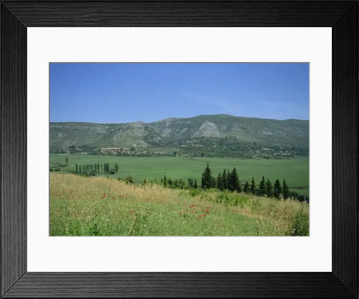 Framed Print : Neretva Delta Valley, Croatia, Europe Framed Print : Neretva Delta Valley, Croatia, Europe
