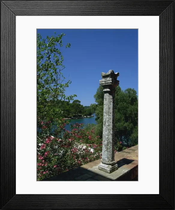 Framed Print : Benedictine Monastery, Mljet Island architecture, St. Marys Island, Dalmatia Framed Print : Benedictine Monastery, Mljet Island architecture, St. Marys Island, Dalmatia