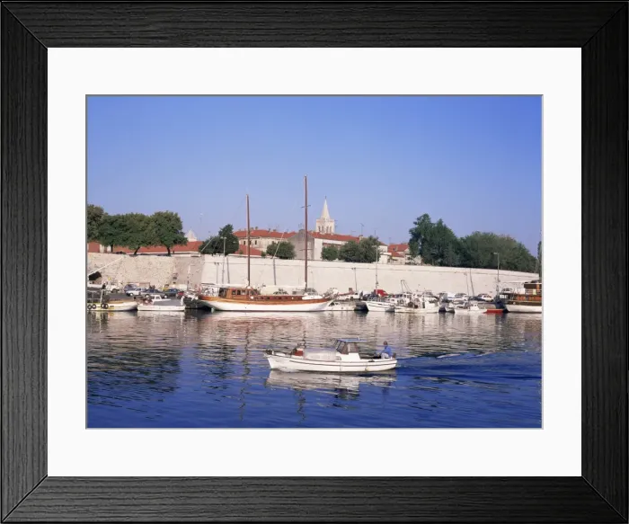 Framed Print : Zadar, Dalmatian coast, Croatia, Europe Framed Print : Zadar, Dalmatian coast, Croatia, Europe