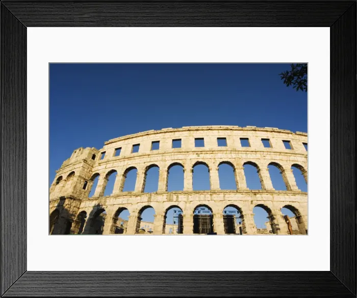 Framed Print : Roman amphitheatre from the 1st century, Pula, Istria Coast, Croatia, Europe Framed Print : Roman amphitheatre from the 1st century, Pula, Istria Coast, Croatia, Europe
