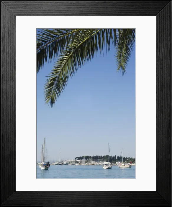 Framed Print : Harbour yachts, Split, Dalmatian Coast, Croatia, Europe Framed Print : Harbour yachts, Split, Dalmatian Coast, Croatia, Europe