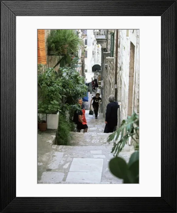 Framed Print : Dubrovnik, Dalmatia, Croatia, Europe Framed Print : Dubrovnik, Dalmatia, Croatia, Europe