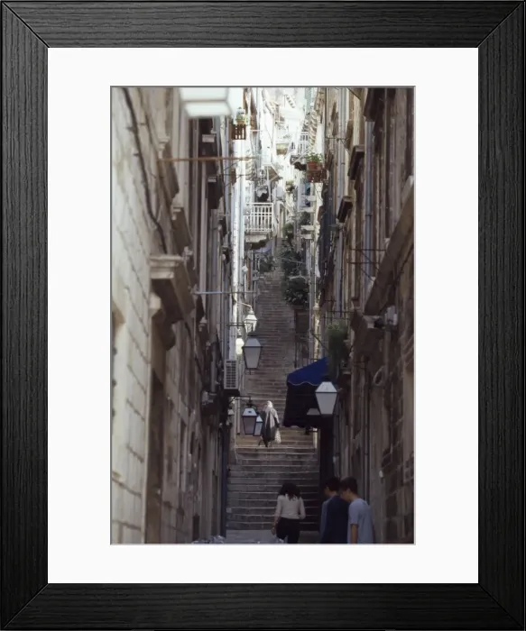 Framed Print : Dubrovnik, Dalmatia, Croatia, Europe Framed Print : Dubrovnik, Dalmatia, Croatia, Europe
