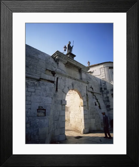 Framed Print : Trogir, Croatia, Dalmatia, Europe Framed Print : Trogir, Croatia, Dalmatia, Europe