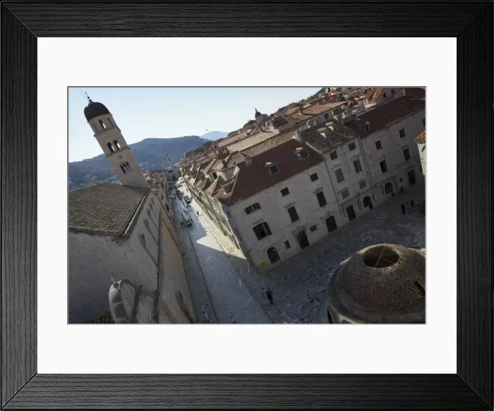 Framed Print : Stradun, the main street in Dubrovnik, Dalmatia, Croatia, Europe Framed Print : Stradun, the main street in Dubrovnik, Dalmatia, Croatia, Europe