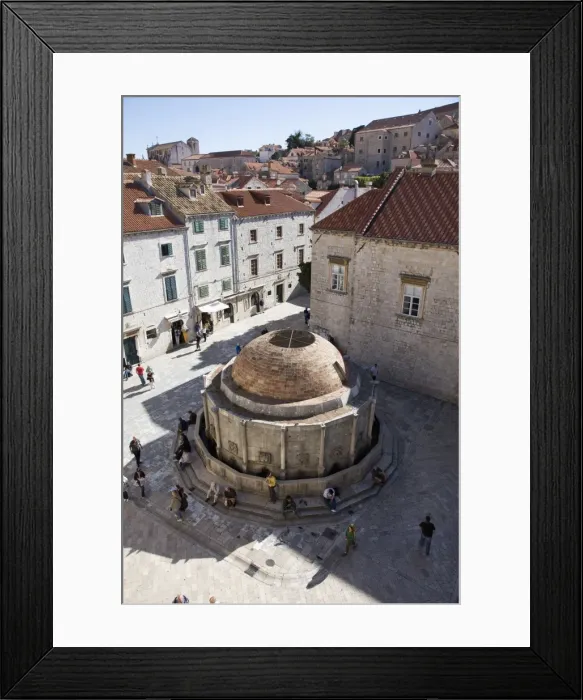 Framed Print : Dubrovnik, Croatia, Europe Framed Print : Dubrovnik, Croatia, Europe