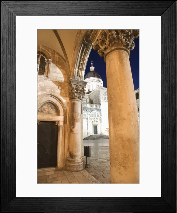 Framed Print : Dubrovnik, Croatia, Europe Framed Print : Dubrovnik, Croatia, Europe