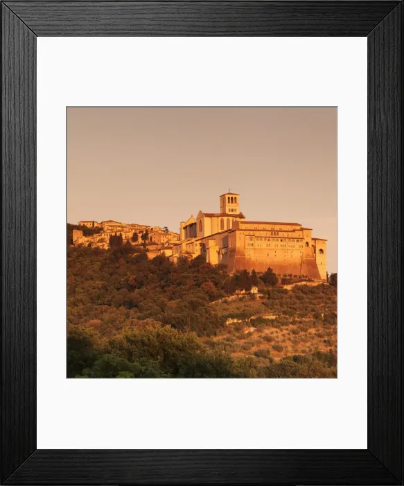 Framed Print : Basilica of San Francesco, UNESCO World Heritage Site, Assisi, Perugia District, Umbria Framed Print : Basilica of San Francesco, UNESCO World Heritage Site, Assisi, Perugia District, Umbria
