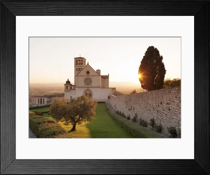 Framed Print : Basilica of San Francesco, UNESCO World Heritage Site, Assisi, Perugia District, Umbria Framed Print : Basilica of San Francesco, UNESCO World Heritage Site, Assisi, Perugia District, Umbria