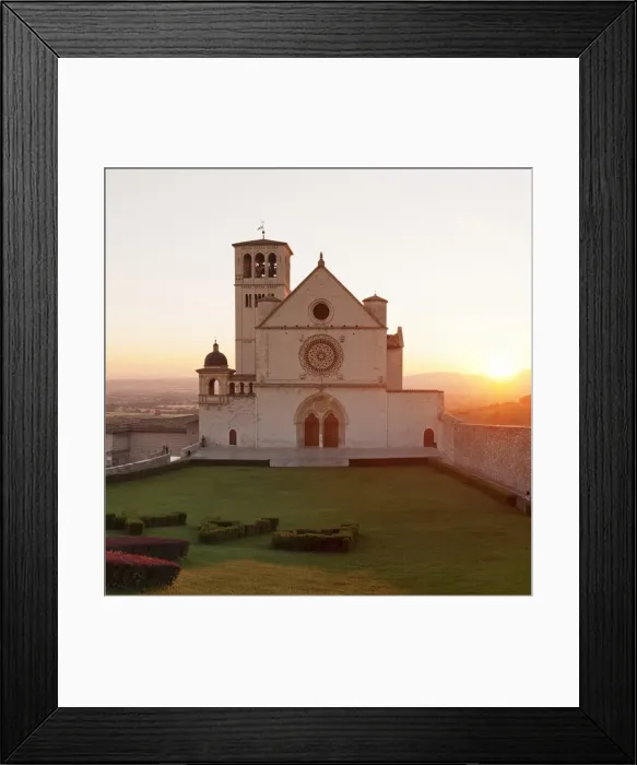 Framed Print : Basilica of San Francesco, UNESCO World Heritage Site, Assisi, Perugia District, Umbria Framed Print : Basilica of San Francesco, UNESCO World Heritage Site, Assisi, Perugia District, Umbria