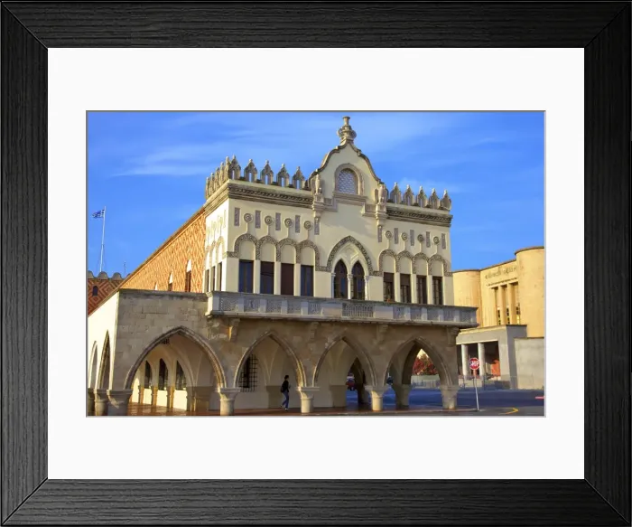 Framed Print : Governors Palace, Rhodes, Dodecanese, Greek Islands, Greece, Europe Framed Print : Governors Palace, Rhodes, Dodecanese, Greek Islands, Greece, Europe