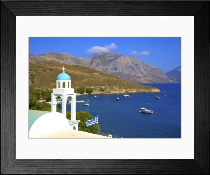 Framed Print : Church at Emporios, Kalymnos, Dodecanese, Greek Islands, Greece, Europe Framed Print : Church at Emporios, Kalymnos, Dodecanese, Greek Islands, Greece, Europe