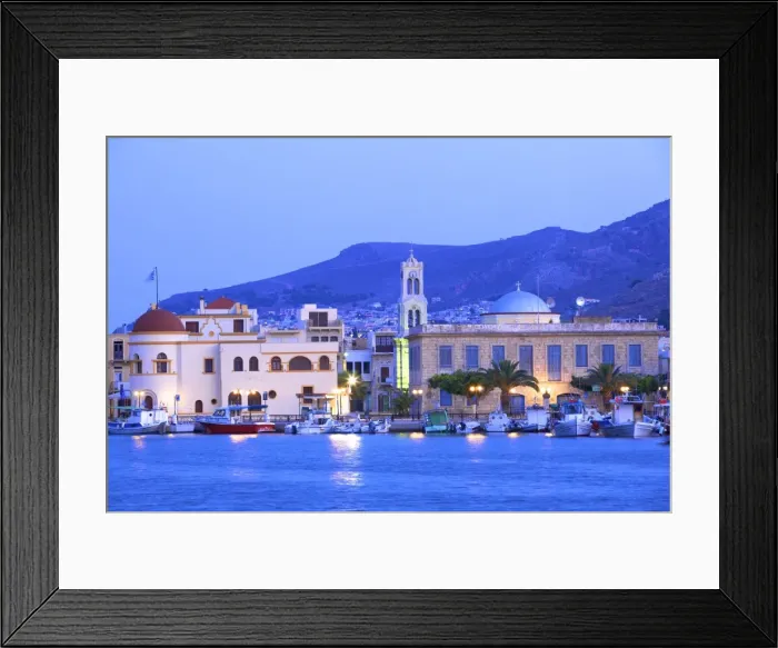 Framed Print : Harbour at Pothia, Kalymnos, Dodecanese, Greek Islands, Greece, Europe Framed Print : Harbour at Pothia, Kalymnos, Dodecanese, Greek Islands, Greece, Europe