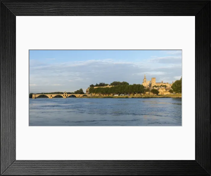 Framed Print : Palais des Papes and Saint Benezet Bridge over the River Rhone, UNESCO World Heritage Site Framed Print : Palais des Papes and Saint Benezet Bridge over the River Rhone, UNESCO World Heritage Site