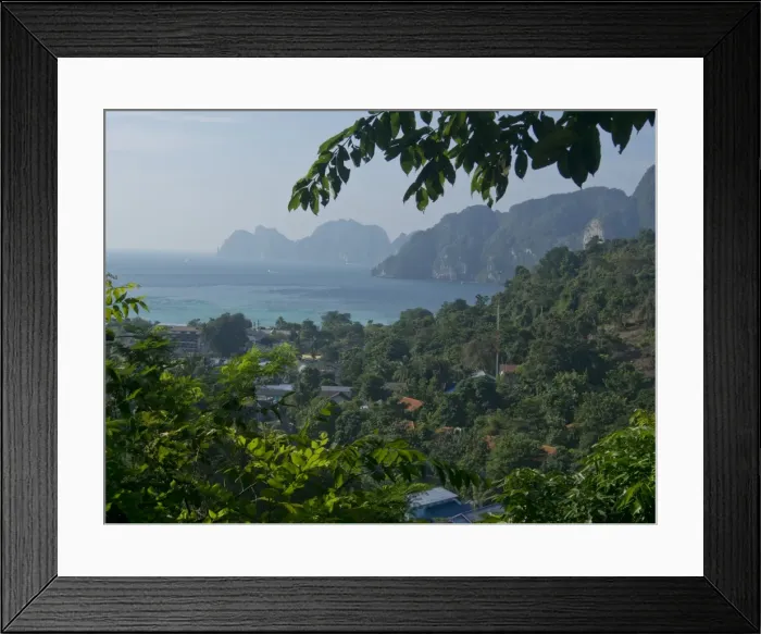 Framed Print : Views of Phi Phi islands, Andaman Sea, Thailand, Southeast Asia, Asia Framed Print : Views of Phi Phi islands, Andaman Sea, Thailand, Southeast Asia, Asia