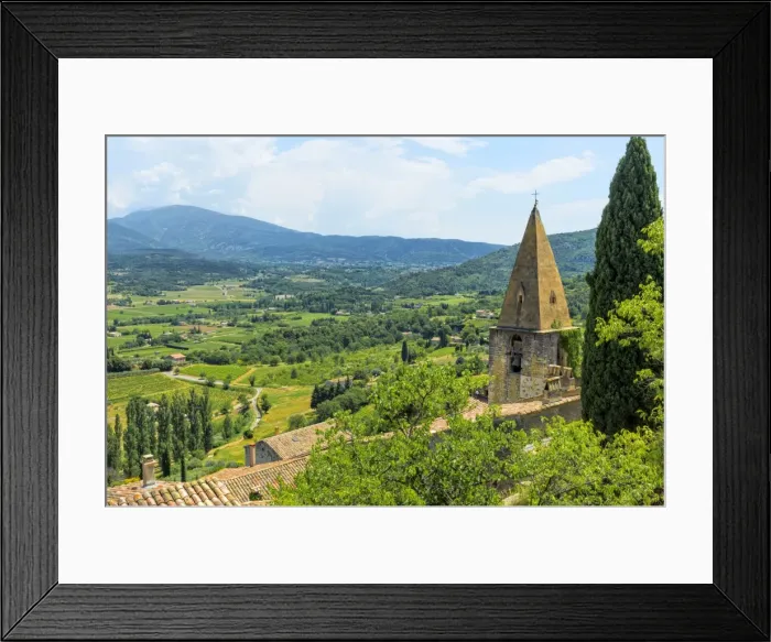 Framed Print : Le Crestet village, Vaucluse, Provence Alpes Cote d Azur region, France, Europe Framed Print : Le Crestet village, Vaucluse, Provence Alpes Cote d Azur region, France, Europe