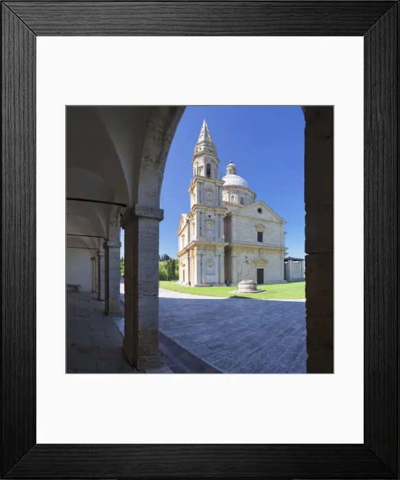 Framed Print : San Biagio church, Montepulciano, Siena Province, Tuscany, Italy, Europe Framed Print : San Biagio church, Montepulciano, Siena Province, Tuscany, Italy, Europe