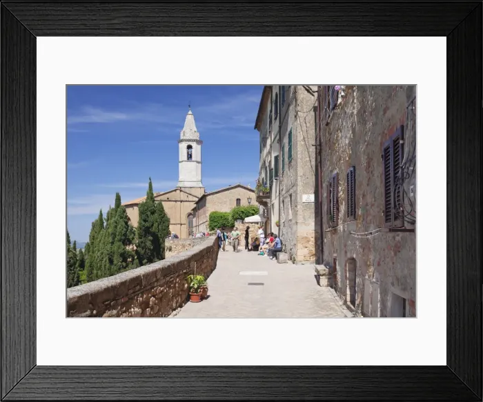 Framed Print : Santa Maria Assunta Cathedral, Pienza, Val d Orcia (Orcia Valley), UNESCO World Heritage Site Framed Print : Santa Maria Assunta Cathedral, Pienza, Val d Orcia (Orcia Valley), UNESCO World Heritage Site