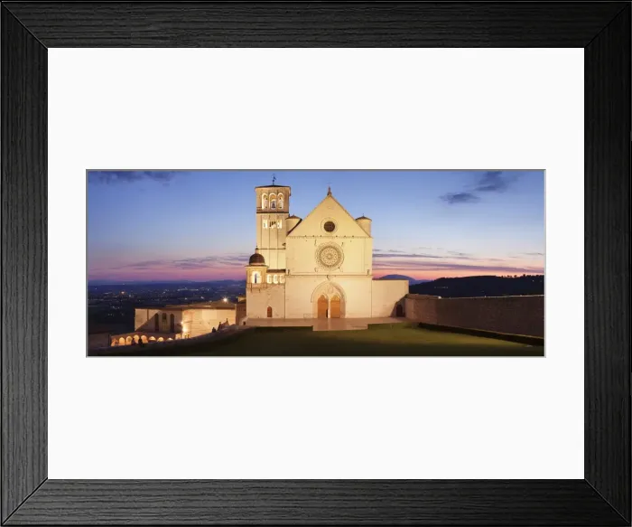 Framed Print : Basilica of San Francesco, UNESCO World Heritage Site, Assisi, Perugia District, Umbria Framed Print : Basilica of San Francesco, UNESCO World Heritage Site, Assisi, Perugia District, Umbria