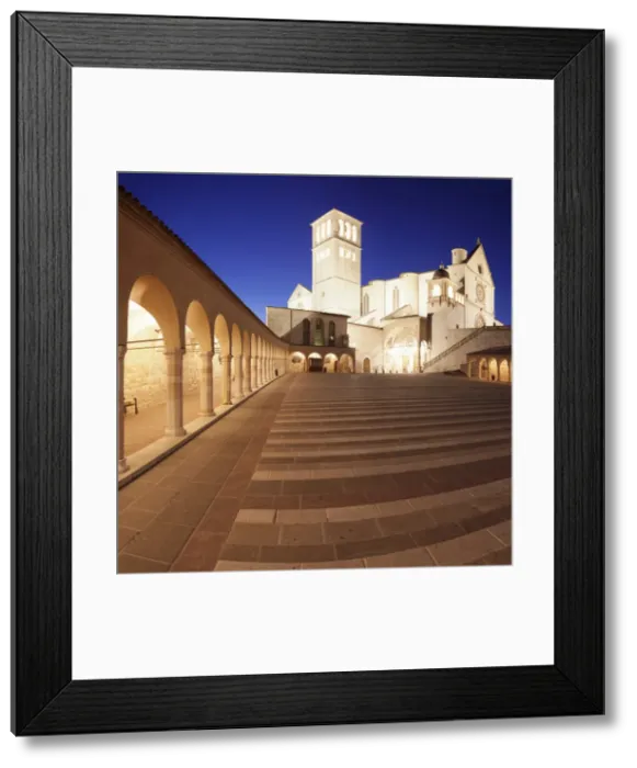Framed Print : Basilica of San Francesco, UNESCO World Heritage Site, Assisi, Perugia District, Umbria Framed Print : Basilica of San Francesco, UNESCO World Heritage Site, Assisi, Perugia District, Umbria