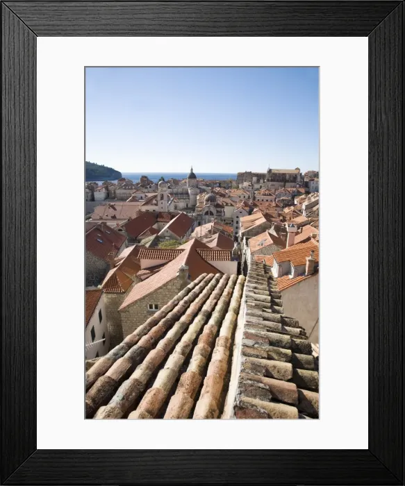 Framed Print : Dubrovnik, Croatia, Europe Framed Print : Dubrovnik, Croatia, Europe