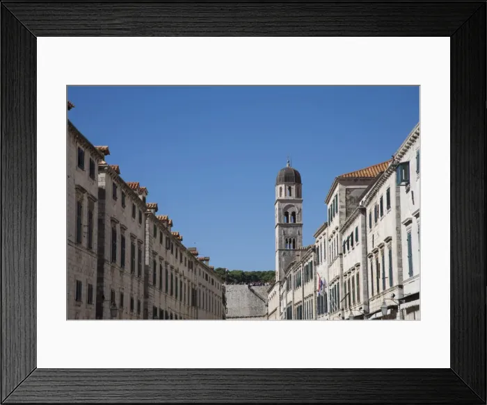 Framed Print : Dubrovnik, Croatia, Europe Framed Print : Dubrovnik, Croatia, Europe