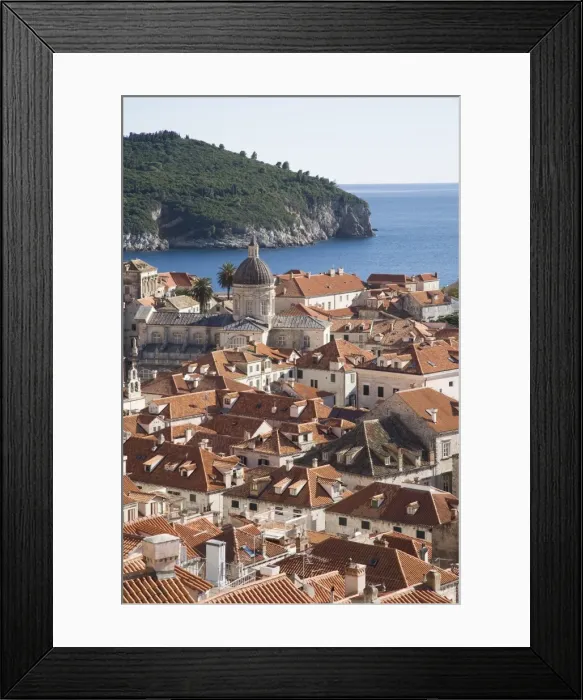 Framed Print : Dubrovnik, Croatia, Europe Framed Print : Dubrovnik, Croatia, Europe