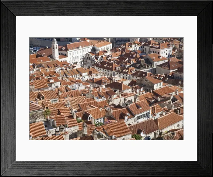 Framed Print : Dubrovnik, Croatia, Europe Framed Print : Dubrovnik, Croatia, Europe
