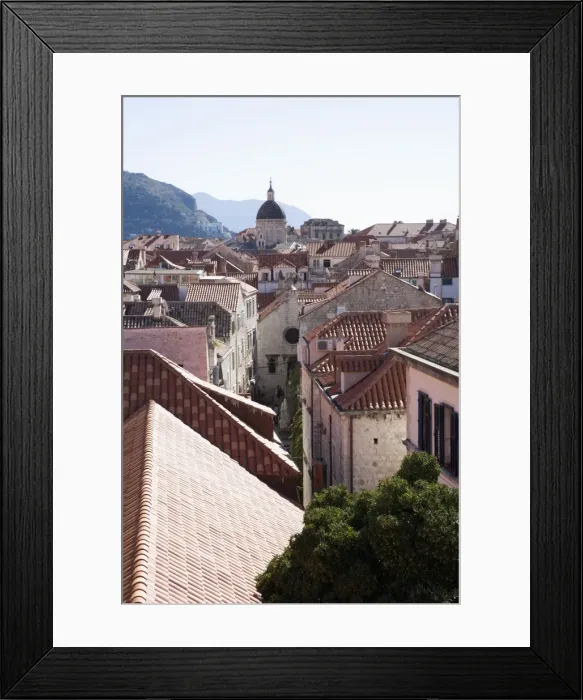 Framed Print : Dubrovnik, Croatia, Europe Framed Print : Dubrovnik, Croatia, Europe
