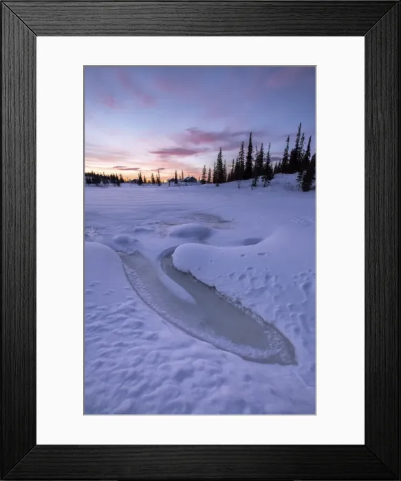 Framed Print : The sky turns pink at dawn, Rorvik, Borgefjell National Park, Trondelag, Norway, Scandinavia Framed Print : The sky turns pink at dawn, Rorvik, Borgefjell National Park, Trondelag, Norway, Scandinavia