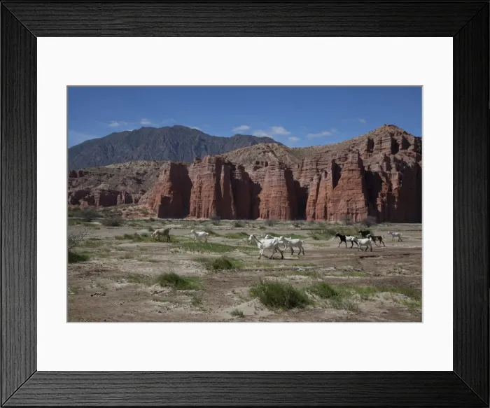 Framed Print : Rock formations in the foothills of Andes in Cafayate region, Salta, Argentina, South Framed Print : Rock formations in the foothills of Andes in Cafayate region, Salta, Argentina, South