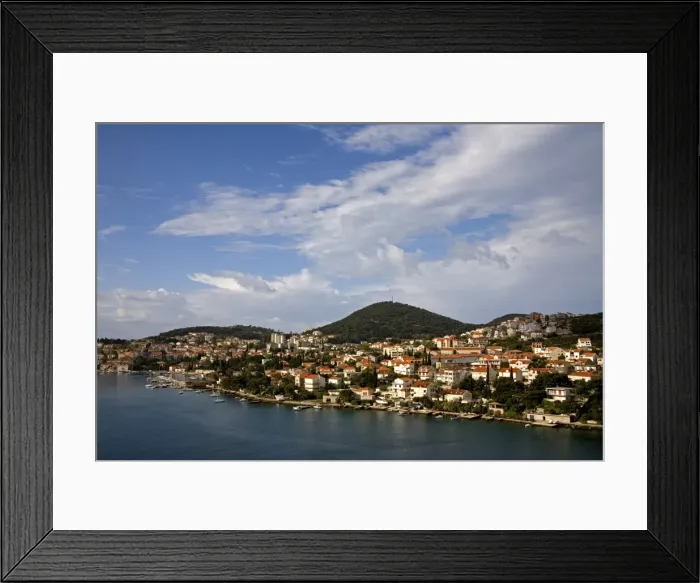 Framed Print : Lapad District, Dubrovnik, Dalmatia, Croatia, Europe Framed Print : Lapad District, Dubrovnik, Dalmatia, Croatia, Europe