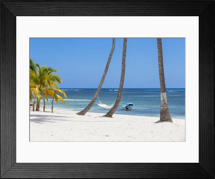 Framed Print : Mano Juan, a picturesque fishing village, Saona Island, Parque Nacional del Este Framed Print : Mano Juan, a picturesque fishing village, Saona Island, Parque Nacional del Este