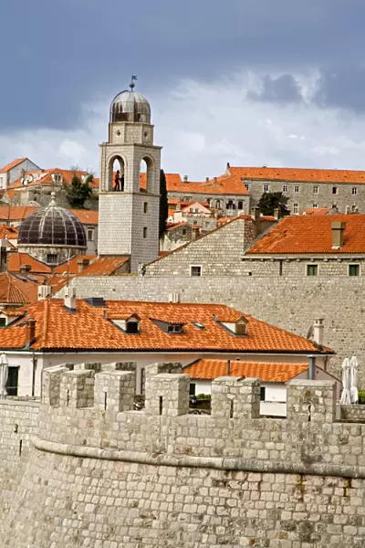 Bell Tower, Dubrovnik, Dalmatia, Croatia, Europe
