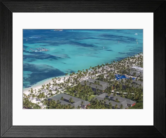 Framed Print : View of Bavaro Beach, Punta Cana, Dominican Republic, West Indies, Caribbean, Central Framed Print : View of Bavaro Beach, Punta Cana, Dominican Republic, West Indies, Caribbean, Central