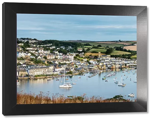 Panoramic view of Salcombe from East Portlemouth, East Portlemouth, Devon, England
