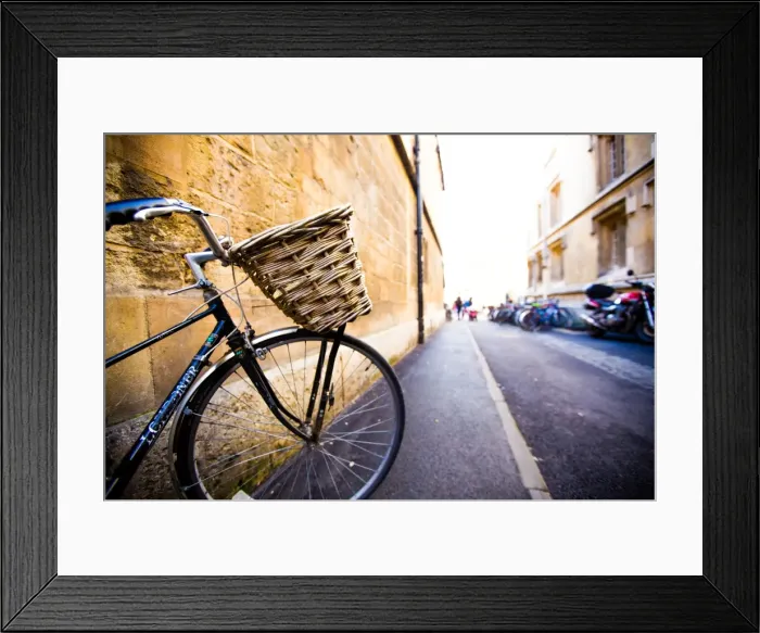 Framed Print : Bicycle, Oxford, Oxfordshire, England, United Kingdom, Europe Framed Print : Bicycle, Oxford, Oxfordshire, England, United Kingdom, Europe
