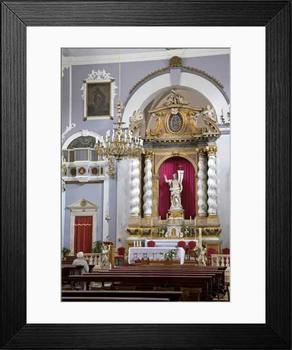 Framed Print : Interior of the Franciscan church, Dubrovnik, Dalmatia, Croatia, Europe Framed Print : Interior of the Franciscan church, Dubrovnik, Dalmatia, Croatia, Europe