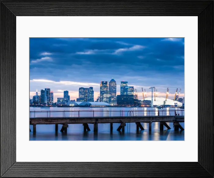 Framed Print : Canary Wharf from London Docklands, London, England, United Kingdom, Europe Framed Print : Canary Wharf from London Docklands, London, England, United Kingdom, Europe
