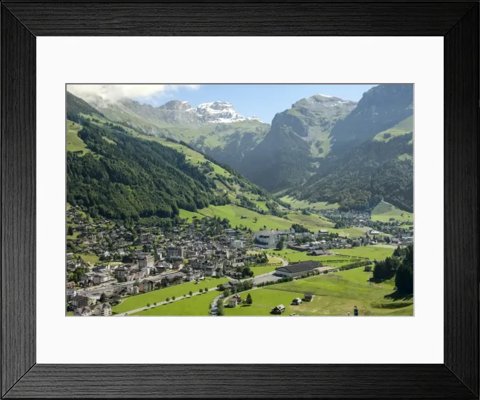 Framed Print : Engelberg, Unterwald, Switzerland, Europe Framed Print : Engelberg, Unterwald, Switzerland, Europe
