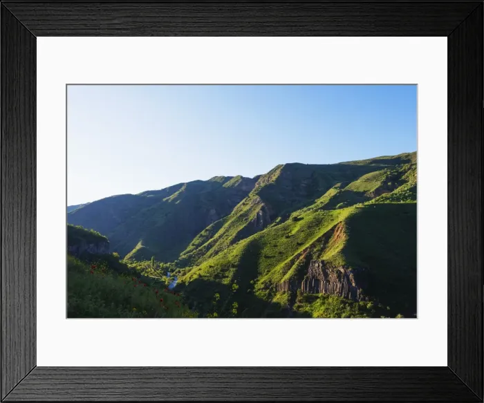 Framed Print : Symphony of Stones basalt columns, UNESCO World Heritage Site, Garni, Kotayk Province Framed Print : Symphony of Stones basalt columns, UNESCO World Heritage Site, Garni, Kotayk Province