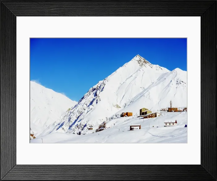 Framed Print : Gudauri ski resort, Georgia, Caucasus region, Central Asia, Asia Framed Print : Gudauri ski resort, Georgia, Caucasus region, Central Asia, Asia