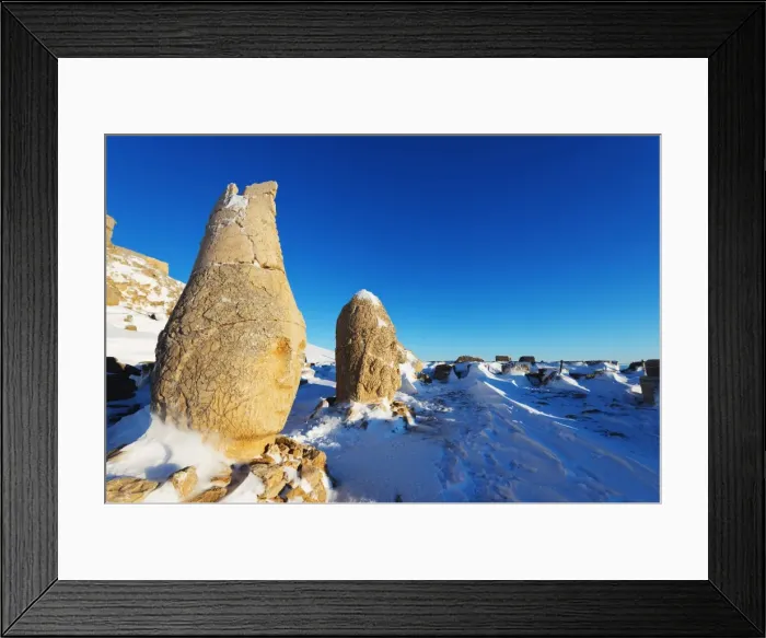 Framed Print : Antiochos Sanctuary, eastern terrace, Nemrut Dagi (Mount Nemrut), UNESCO World Heritage Site Framed Print : Antiochos Sanctuary, eastern terrace, Nemrut Dagi (Mount Nemrut), UNESCO World Heritage Site