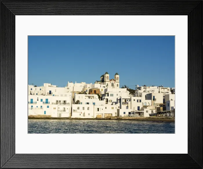 Framed Print : Naousa, Paros island, Southern Aegean sea, Cyclades, Greek Islands, Greece, Europe Framed Print : Naousa, Paros island, Southern Aegean sea, Cyclades, Greek Islands, Greece, Europe