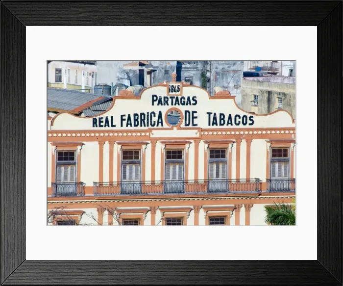 Framed Print : A building housing a cigar factory in central Havana, Cuba, West Indies, Central America Framed Print : A building housing a cigar factory in central Havana, Cuba, West Indies, Central America
