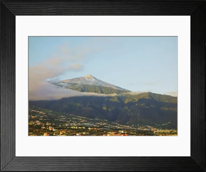 Framed Print : Pico del Teide and Orotava Valley, Tenerife, Canary Islands, Spain, Atlantic, Europe Framed Print : Pico del Teide and Orotava Valley, Tenerife, Canary Islands, Spain, Atlantic, Europe