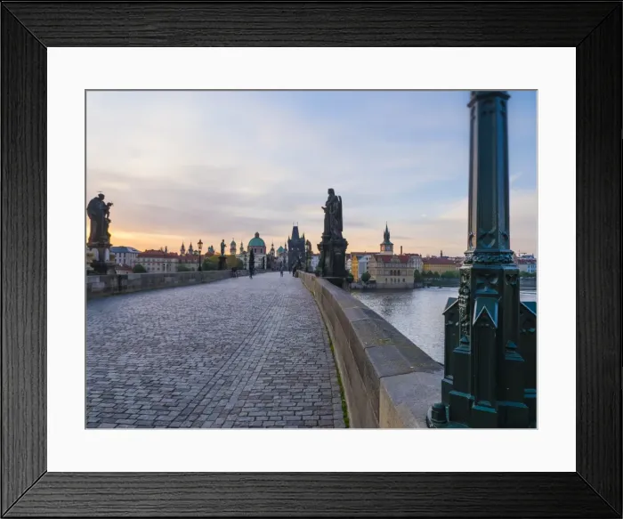 Framed Print : Charles Bridge, early morning, UNESCO World Heritage Site, Prague, Czech Republic, Europe Framed Print : Charles Bridge, early morning, UNESCO World Heritage Site, Prague, Czech Republic, Europe